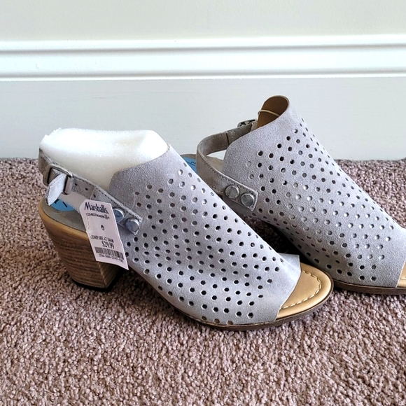 Grey Suede Booties - Picture 1 of 4